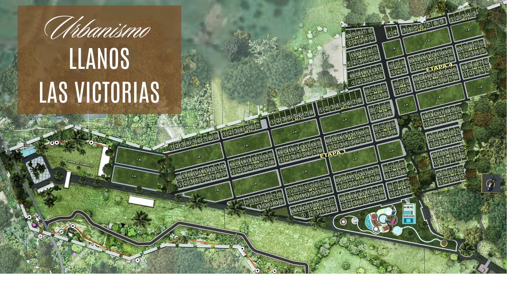Plan de urbanismo de Llanos Las Victorias