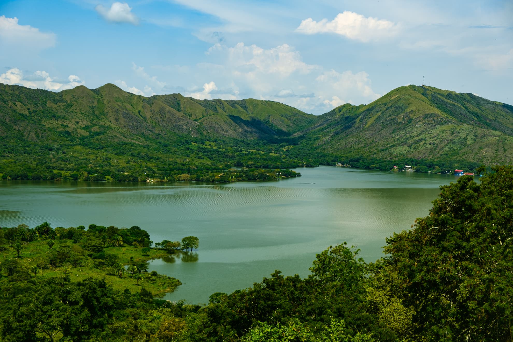 Vista de la Represa de Prado